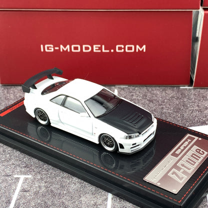Ignition Model 1/64 Nismo R34 GTR Z-tune White IG1868