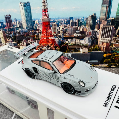 INNO64 1/64 997 LIBERTY WALK Matte Grey IN64-997LB-MG