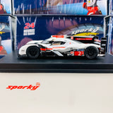 Sparky 1/64 AUDI R18 E-TRON QUATTRO NO.2 AUDI SPORT TEAM JOEST WINNER 24H LE MANS 2014 A. LOTTERER - M. FÄSSLER - B. TRÉLUYER Y091