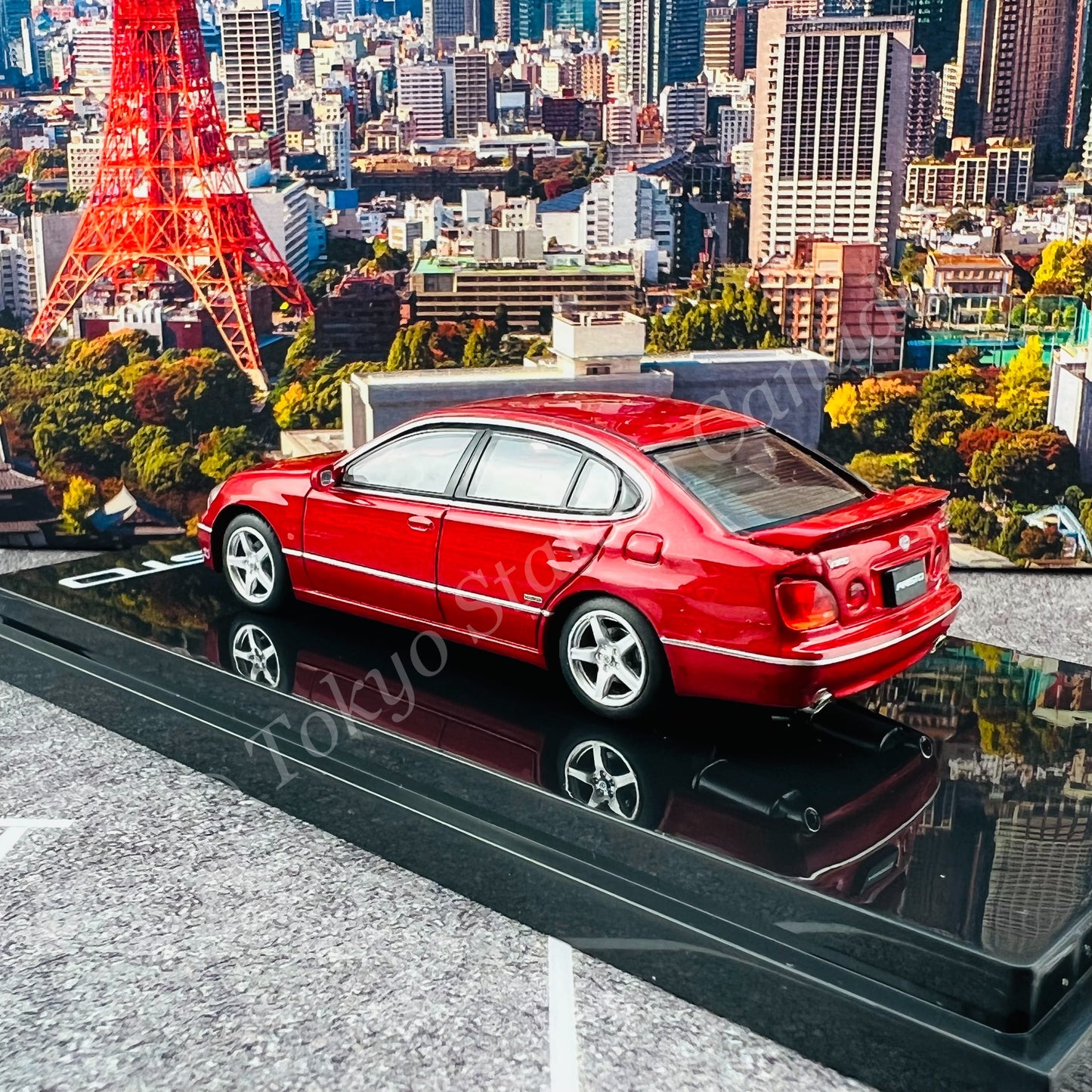 HOBBY JAPAN 1/64 Toyota ARISTO V300 VERTEX EDITION Red HJ641030AR
