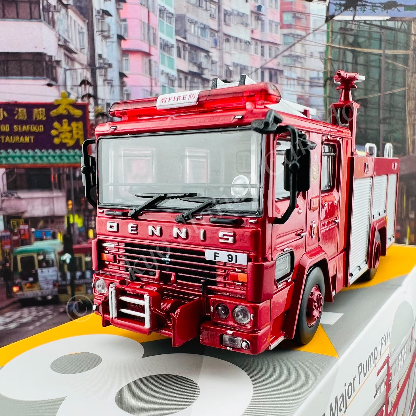 TINY 微影 84 1/76 DENNIS HKFSD Major Pump (F91) SHUN LEE 順利 ATC65538
