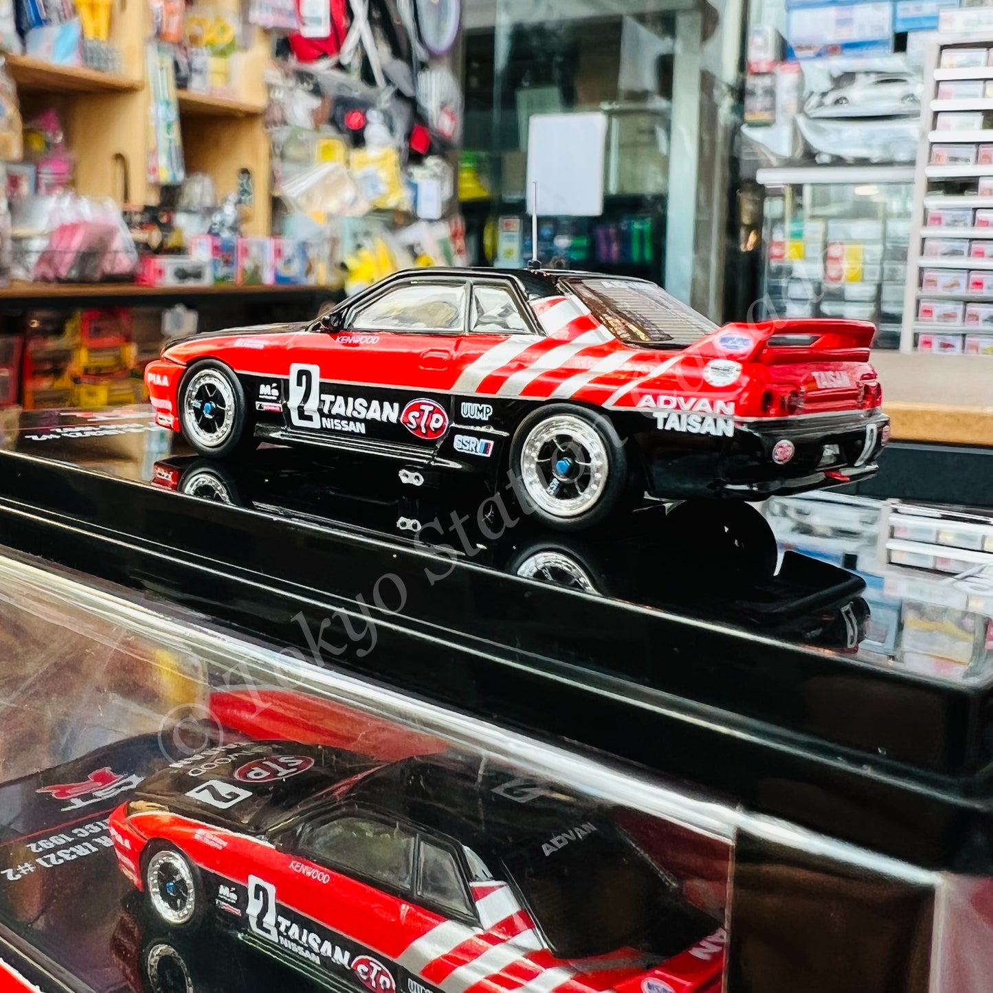 INNO64 1/64 NISSAN SKYLINE GT-R (R32) #2 "Team TAISAN" JTCC 1992 IN64-R32-TS92