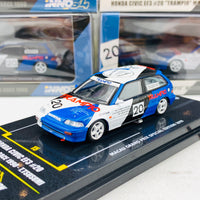 INNO64 1/64 Honda Civic EF3 #20 Macau Guia Race 1990 - T. Tsutsumi Macau Grand Prix Special Edition 2019 IN64-MGP19-EF3