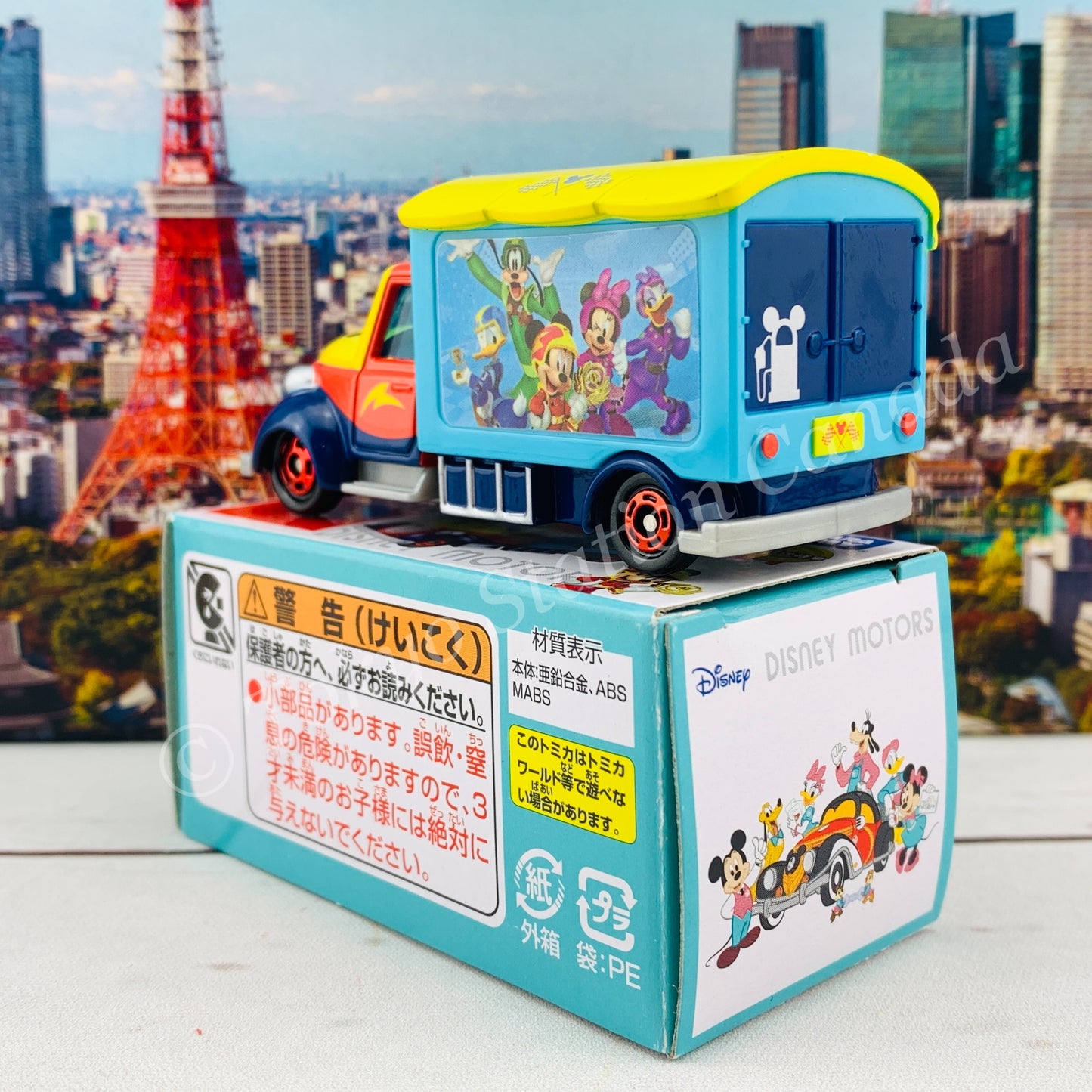 TOMICA Disney Motors Goody Carry Mickey and the Roadster Racer 4904810115410