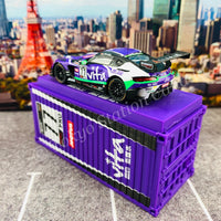 Tarmac Works 1/64 COLLAB64 Mercedes-AMG GT3 GT World Challenge Asia ESPORTS Championship 2020 Frank Yu (With Container) T64-008-WATER