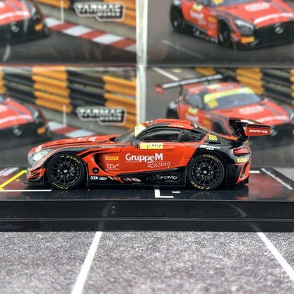 Tarmac Works 1/64 Mercedes-AMG GT3 Macau GT Cup - FIA GT World Cup 2018  2nd Place - Maro Engel T64-008-18MGP888