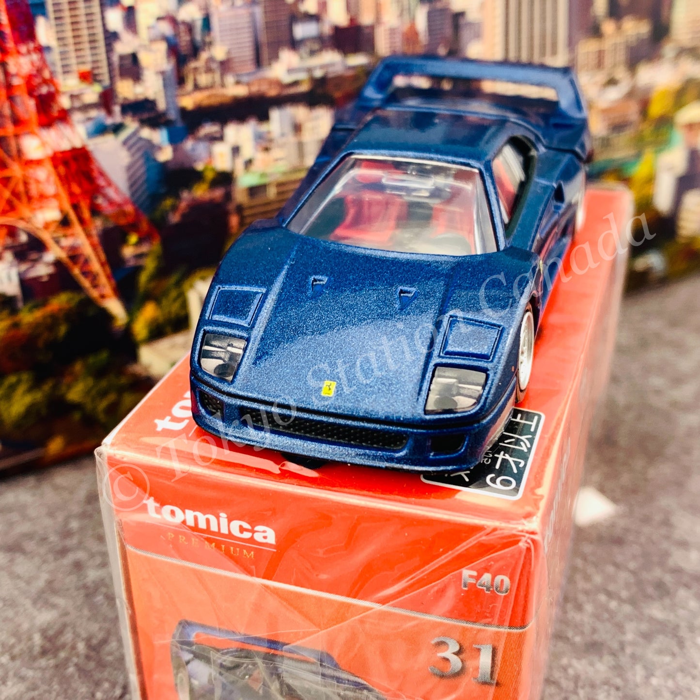 Tomica Premium 31 F40 (Tomica Premium Release Commemorative Specificationトミカプレミアム発売記念仕様)