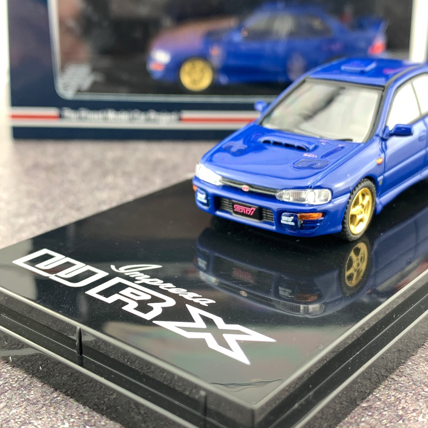 Hobby Japan 1/64 Subaru Impreza WRX GC8 STi Verion II Sport Blue HJ641013SSBL