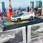 TARMAC WORKS 1/64 HOBBY64 Toyota Supra Silver Limited to 1248pcs T64-011-SG