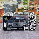 Tiny 微影 香港經典六十年系列 Mini Cooper Mk1 Hong Kong 2010s RHD 香港當代二維碼ATC64755