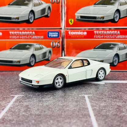 TOMICA PREMIUM 06 TESTAROSSA Limited Edition トミカプレミアム発売記念仕様 (WHITE)