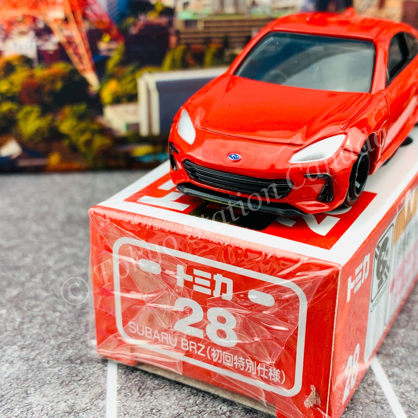 TOMICA 28 SUBARU BRZ First Edition 初回特別仕様 4904810175384