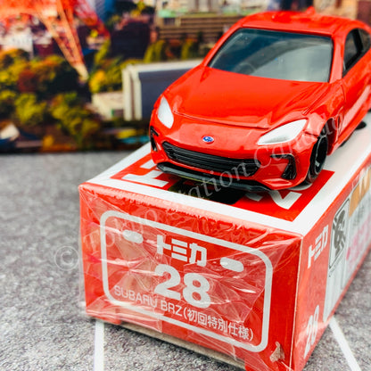 TOMICA 28 SUBARU BRZ First Edition 初回特別仕様 4904810175384
