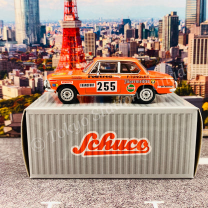 Tarmac Works x Schuco 1/64 BMW 2002 Jagermeister Rally Monte Carlo 1973 T64S-007-JAG