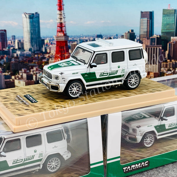 Tarmac Works 1/64 Hobby64 Mercedes-AMG G63 Dubai police T64-040-DU