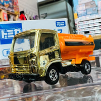 TOMICA (Not For Sale 非売品) ISUZU ELF Tanker Truck Gold Plated Edition 4904810827191