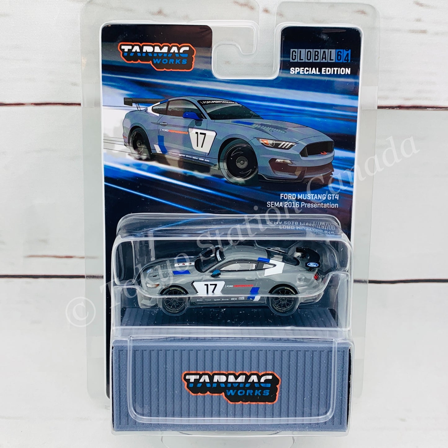 Tarmac Works 1/64 Ford Mustang GT4 SEMA 2016 Presentation SPECIAL EDITION T64G-011-SEMA