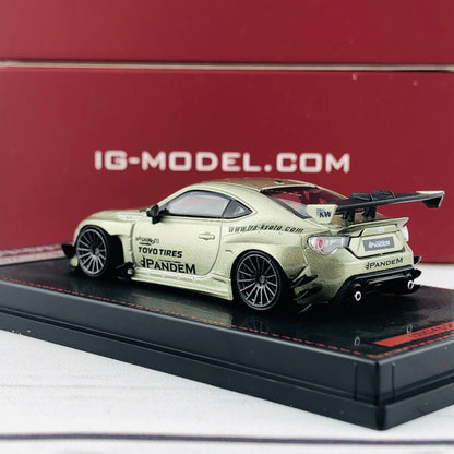 Ignition Model 1/64 Pandem Toyota 86 V3 Green Metallic 1754