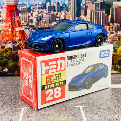 TOMICA 28 SUBARU BRZ 4904810175360