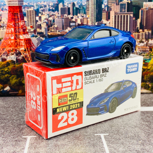 TOMICA 28 SUBARU BRZ 4904810175360
