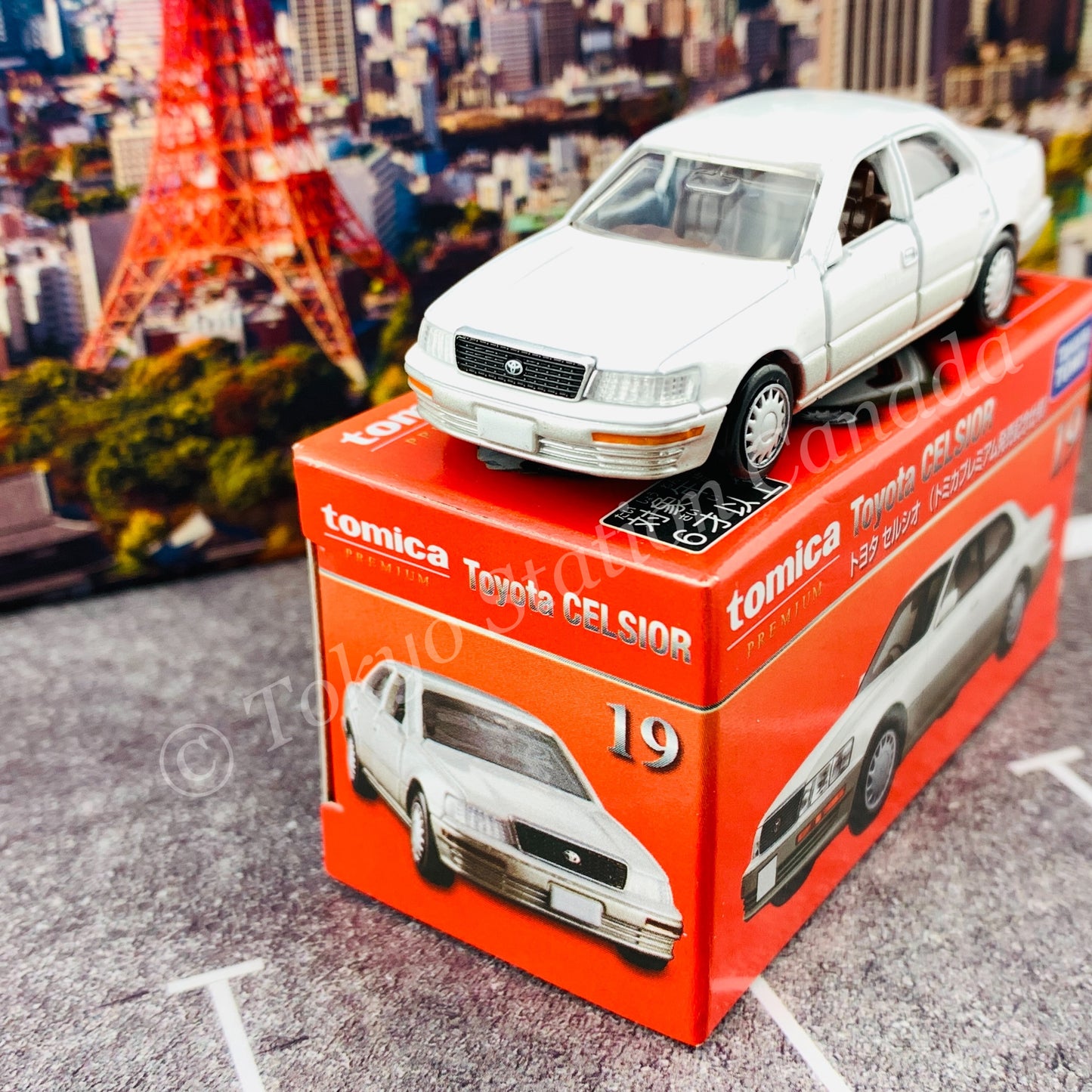 Tomica Premium 19 Toyota Celsior (Tomica Premium Release Commemorative Specificationトミカプレミアム発売記念仕様)