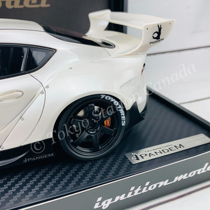 Ignition Model 1/18 PANDEM Supra (A90) Pearl White IG2036