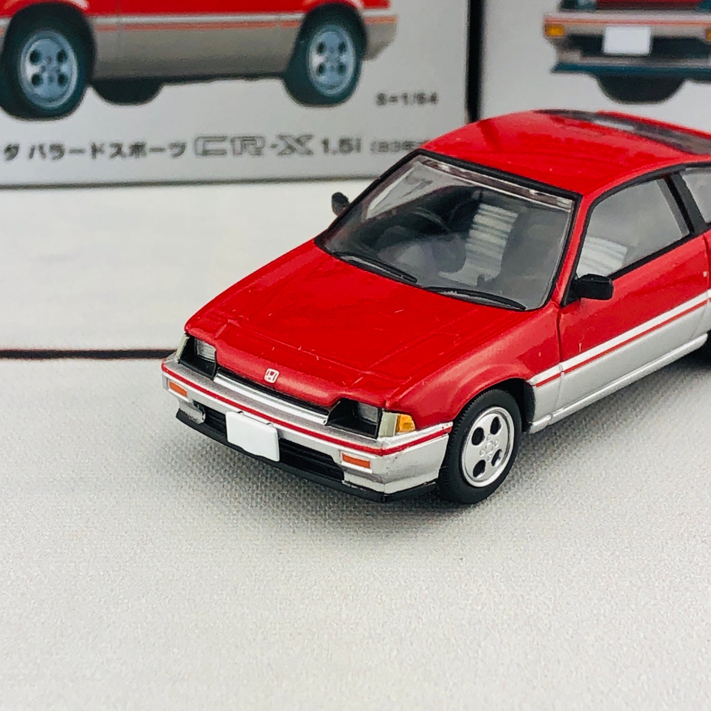 Tomica Limited Vintage Honda Ballade Sports CRX 1.5i RED LV-N124a