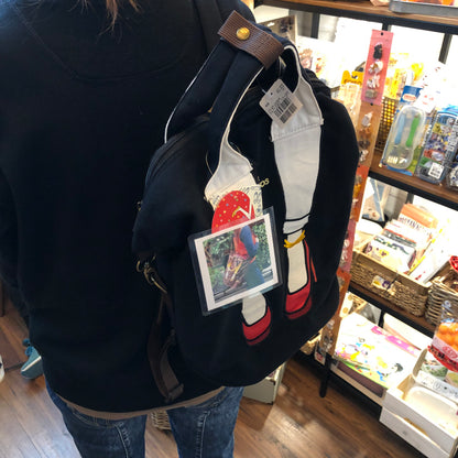mis zapatos Skinny Pants 2-Way Backpack - Black