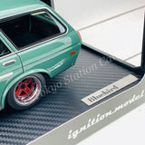 Ignition Model 1/18 Datsun Bluebird (510) Wagon Green IG2217