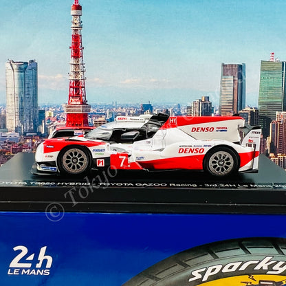 Sparky 1/64 TOYOTA TS050 HYBRID NO.7 TOYOTA GAZOO RACING 3RD 24H LE MANS 2020 M. CONWAY - K. KOBAYASHI - J. M. LÓPEZ Y221