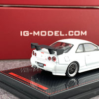 Ignition Model 1/64 Nismo R34 GTR Z-tune White IG1868