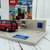 TOMICA WORLD Tomica Town Drive-Through Car Wash ENEOS EneJet