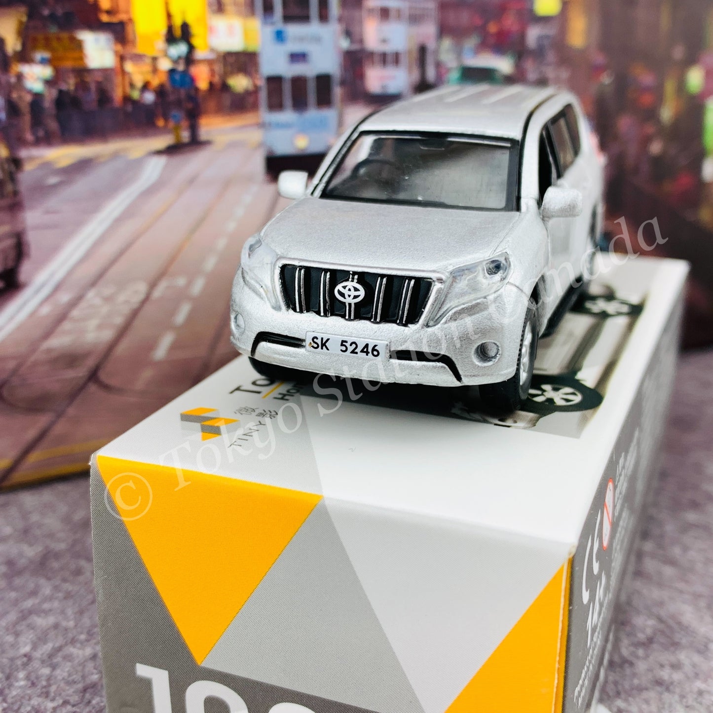 TINY 微影 102 Toyota Prado Silver ATC64827