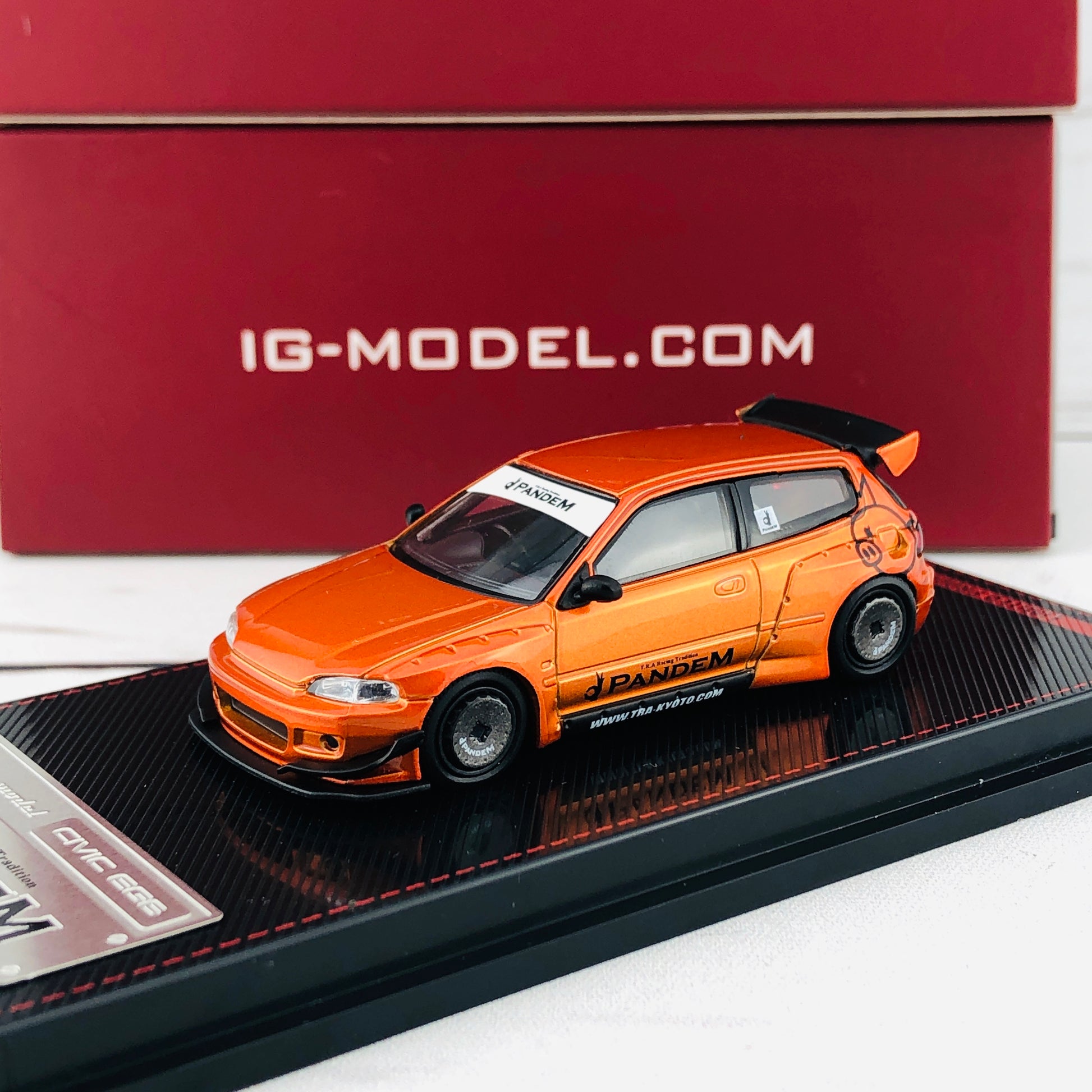 Ignition Model 1/64 Pandem Civic (EG6) Orange Metallic 1702