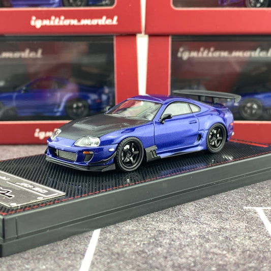 Ignition Model 1/64 Toyota Supra (JZA80) RZ Blue Metallic IG1860