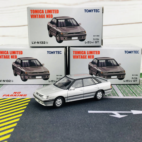 TOMYTEC Tomica Limited Vintage Neo Subaru Legacy GT Silver  LV-N132b