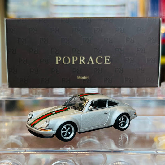 POPRACE 1/64 Singer 911 Metallic Grey Classic PA64-SGR-MGC
