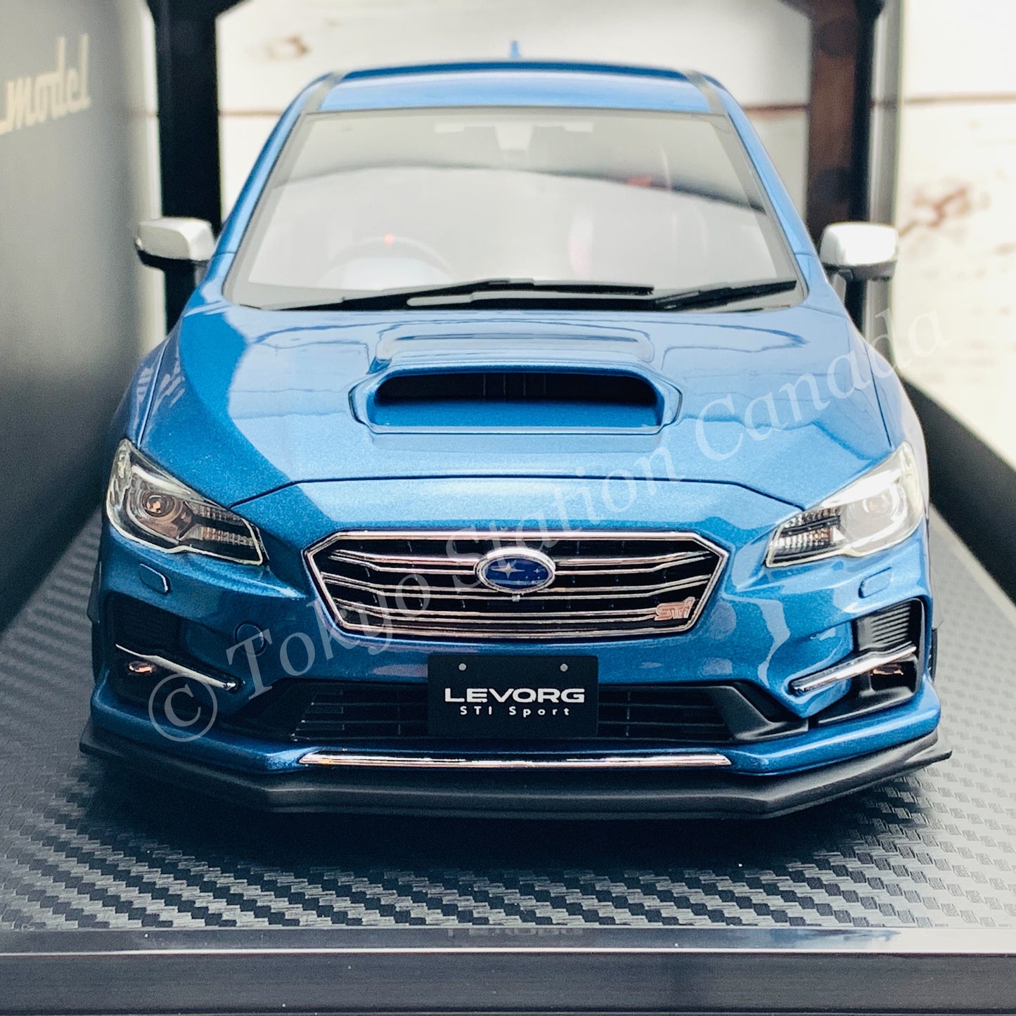 Ignition Model 1/18 Subaru Levorg (VMG) 2.0 STi Sport Storm Gray Metallic IG1662