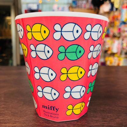miffy Melamine Cup 270ml Pink DBM-106 by MARIMO