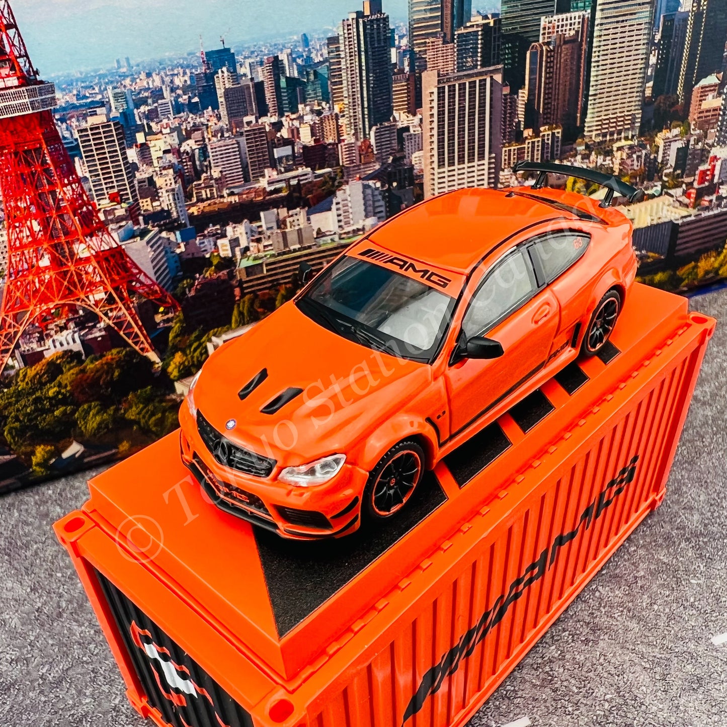TARMAC WORKS GLOBAL64 1/64 Mercedes-Benz C63 AMG Black Series Orange T64G-009-OR