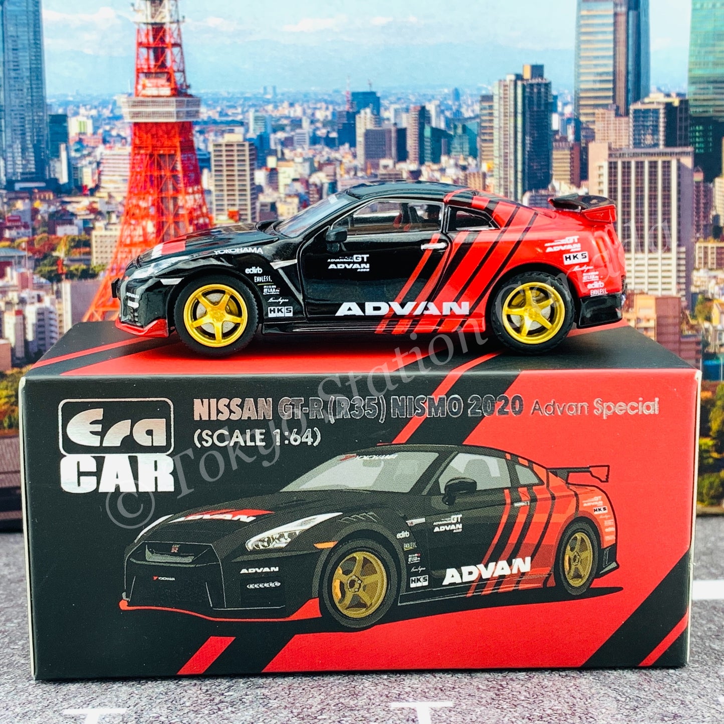 ERA CAR 1/64 Nissan GTR (R35) Nismo 2020 Advan Special NS20GTRSP34