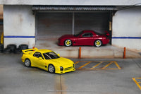 TARMAC WORKS GLOBAL64 1/64 Mazda RX-7 (FD3S) Mazdaspeed A-Spec Competition Yellow Mica T64G-012-YL