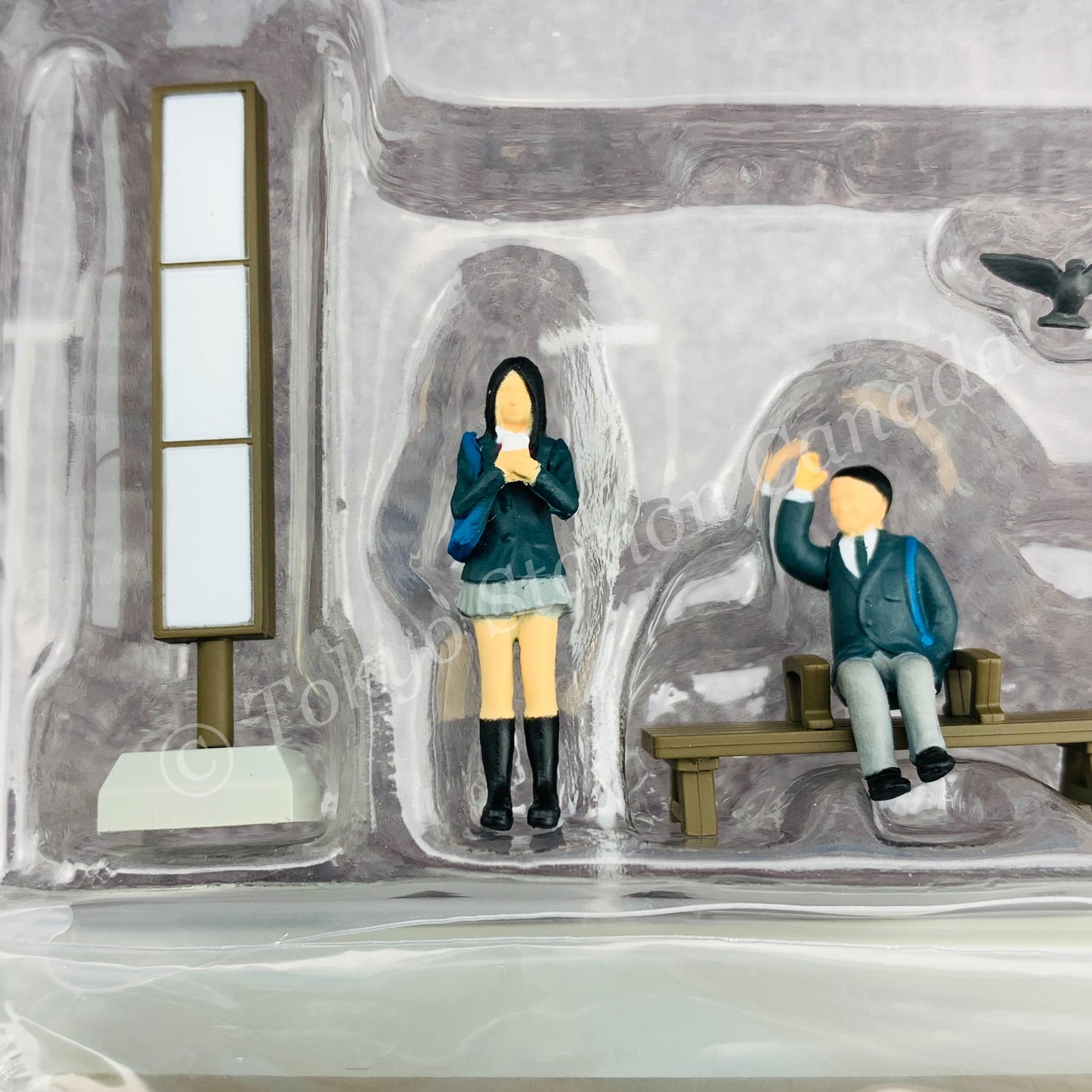 Tomytec 1/64 Diocolle 64 #05a Bus Stop 4543736312369