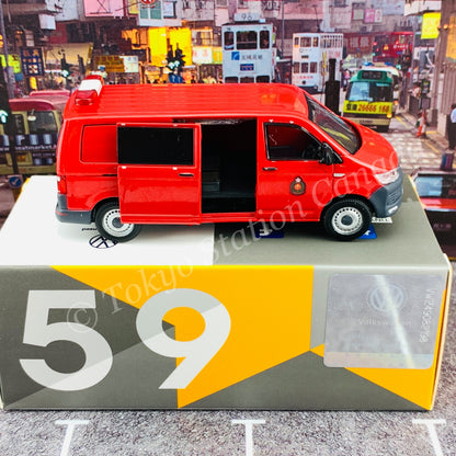 TINY 微影 59 Volkswagen T6 Transporter Hong Kong FSD 香港消防 ATC65263