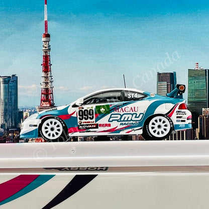 TARMAC WORKS HOBBY64 1/64 Honda Integra Type-R DC5 Super Taikyu Series 2006 ST-4 Champion Naoya Yamano / Henry Ho T64-TL022-PMU