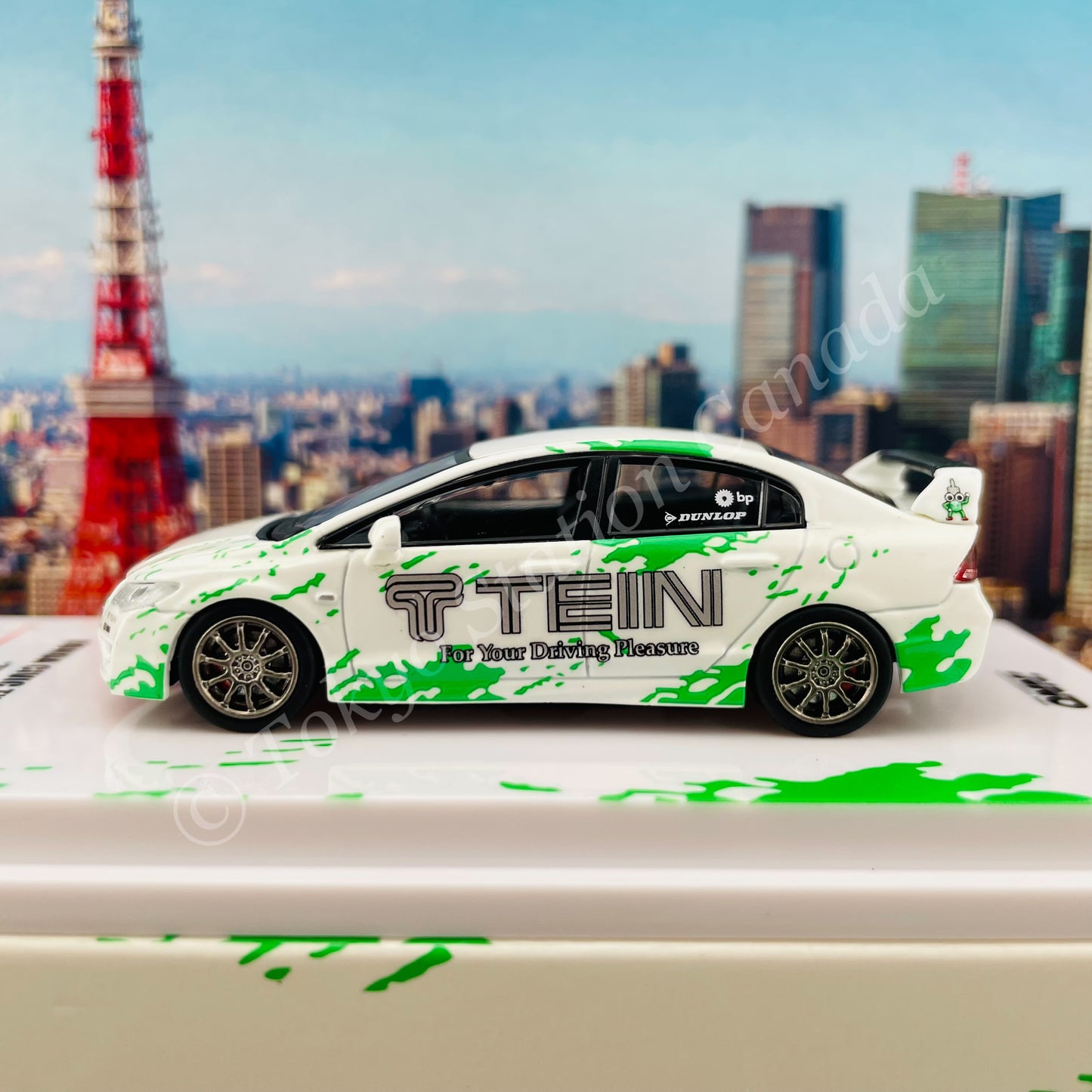 INNO64 1/64 HONDA CIVIC TYPE-R FD2 "TEIN" Livery IN64-FD2-TEIN