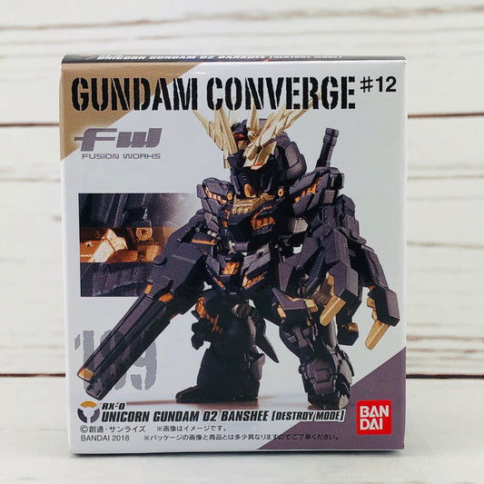 FUSION WORKS Gundam Converge #12 - 189 Unicorn Gundam 02 Banshee (Destroy Mode) RX-0