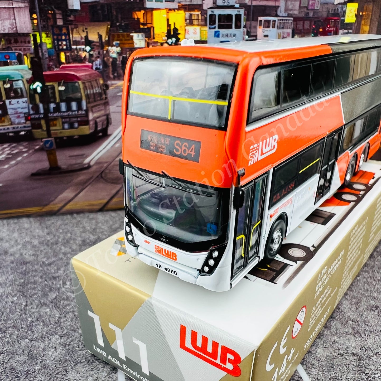 TINY 微影 111 LWB ADL Enviro500 (Tung Chung Yat Tung S64 東涌逸東) KMB-M-2017082