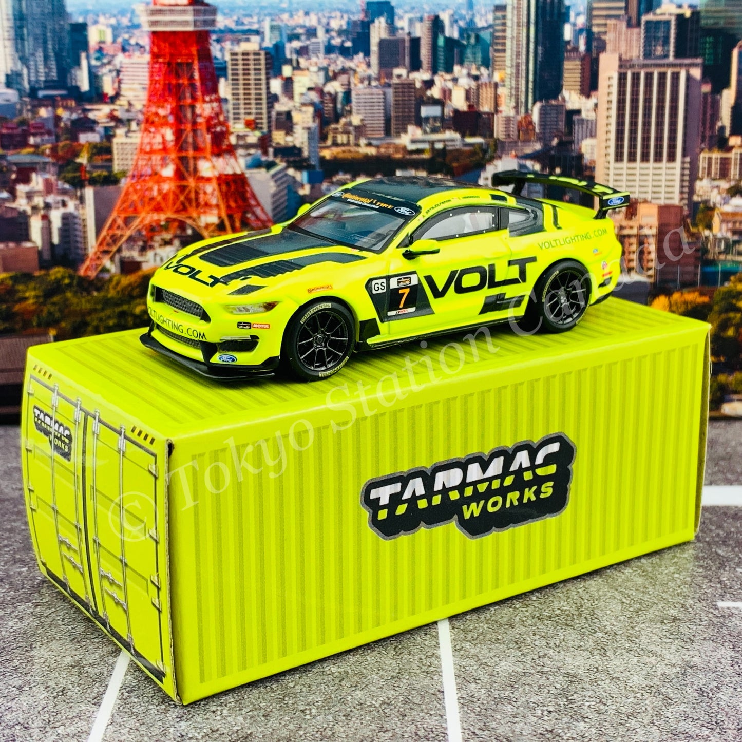 Tarmac Works 1/64 Global64 Ford Mustang GT4 IMSA 2018 T64G-011-IMSA