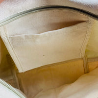 Shiba Inu Green "Called Me" Mini Tote Bag with Zipper by Mintinn 23016